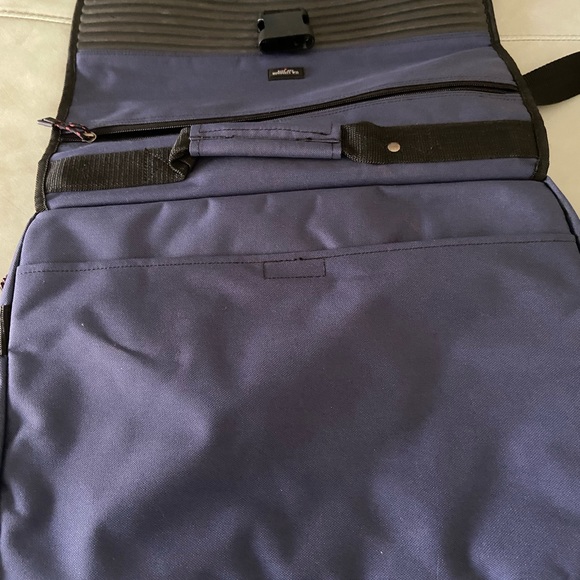 Large navy blue carryall. - Picture 2 of 7